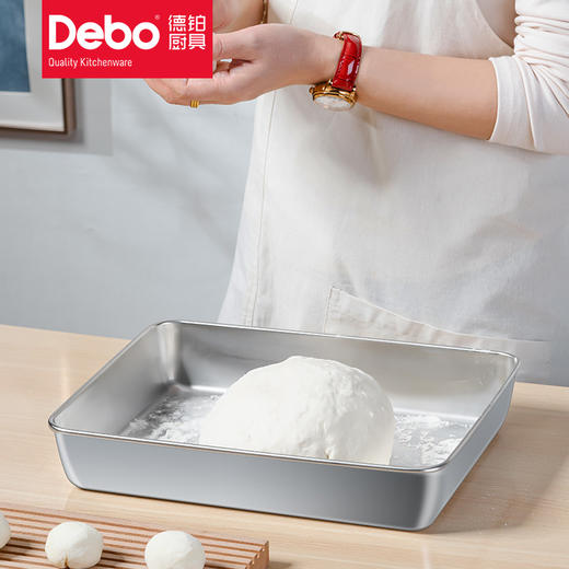 Debo德铂奥诺尔304不锈钢平底方盘三件套 商品图4