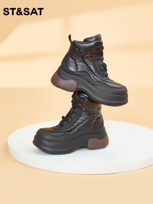 星期六时髦撞色潮酷工装鞋SS34116648 商品图2