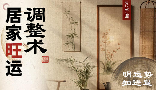 「居家旺运调整术 」 空间磁场学32大实战技巧训练营 丨元和学院 商品图0