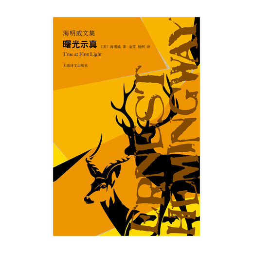 【特价库存书】曙光示真（海明威文集） 商品图1