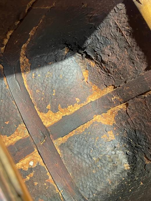 竹编髹褐漆茶叶储存箱，顺丰包邮 商品图10