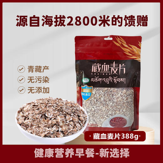 金谷力有机藏血麦片388g 商品图2