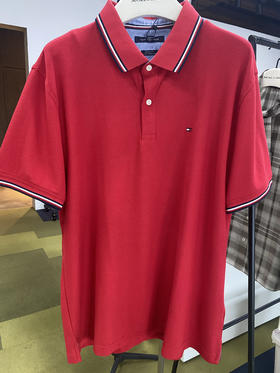 TOMMY常青款男短袖POLO衫C8178B2300