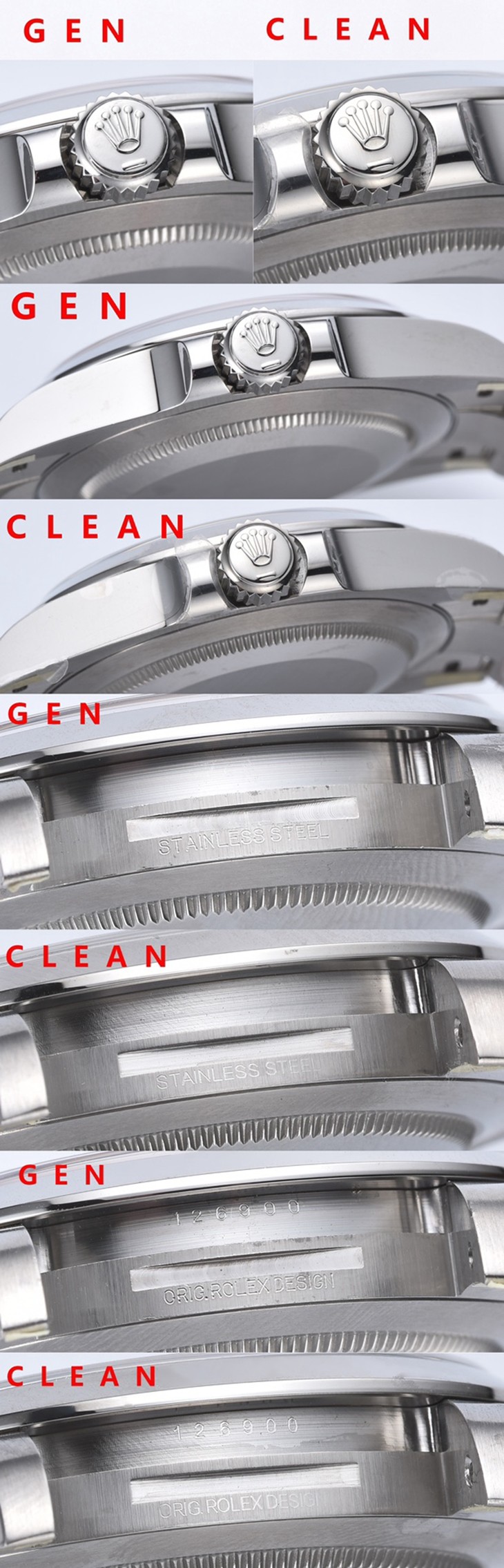 C厂劳力士一比一顶级复刻手表空中霸王型系列M126900-0001对比正品评测