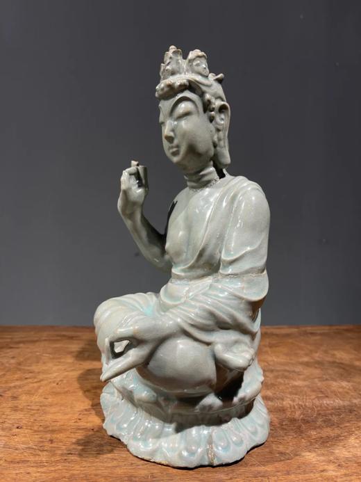 高丽青瓷观音坐像，顺丰包邮 商品图0