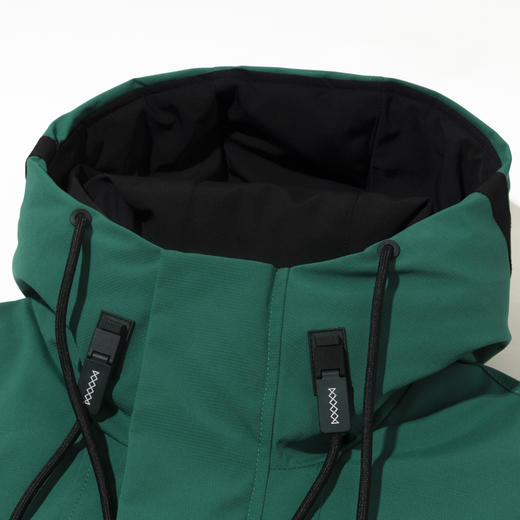 【断码清仓】HXTIDE 冬季带帽羽绒服羽绒内胆三防冲锋衣90绒/Z100340020101 商品图4