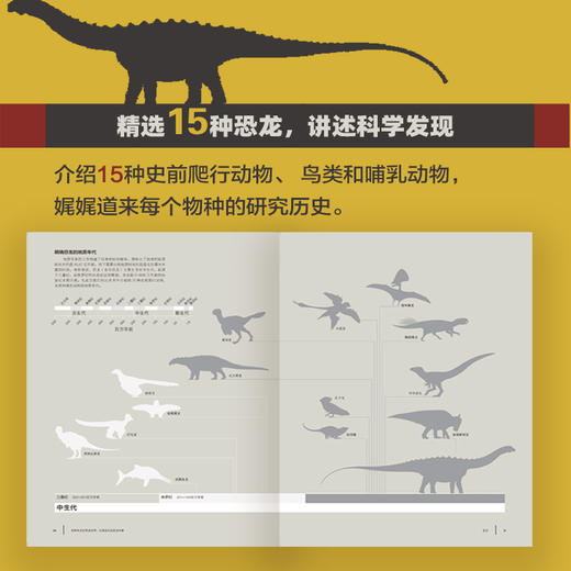 前所未见的恐龙世界：还原真实的恐龙外貌  古生物 考古 商品图4