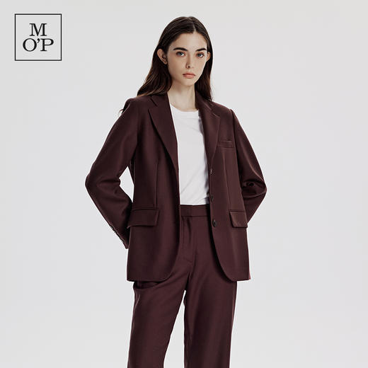 Marc O'Polo/MOP【商场同款】秋季新款绵羊毛三粒扣休闲西装女士 商品图3