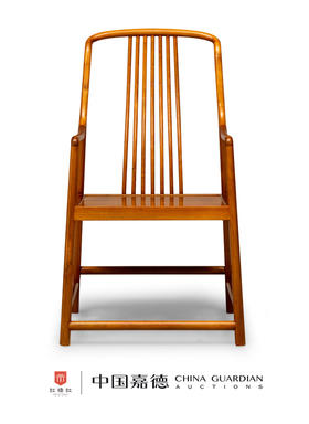红桥红  家具严选  金丝楠木 【楠木 嘉选梳背椅】