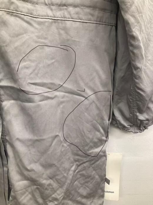 瑕疵Lululemon City Stroll 女士轻便透气束腰宽松中长款抽绳连帽外套 商品图2