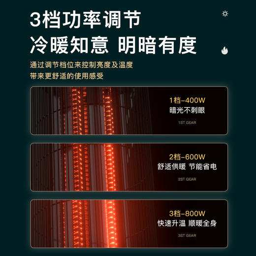 OGNAL奥戈那 远红外鸟笼取暖器+加湿器+暖手宝[福利品] 商品图8