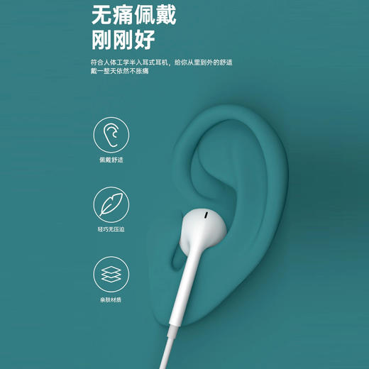 优胜通Y73--type-c/苹果15耳机 商品图2