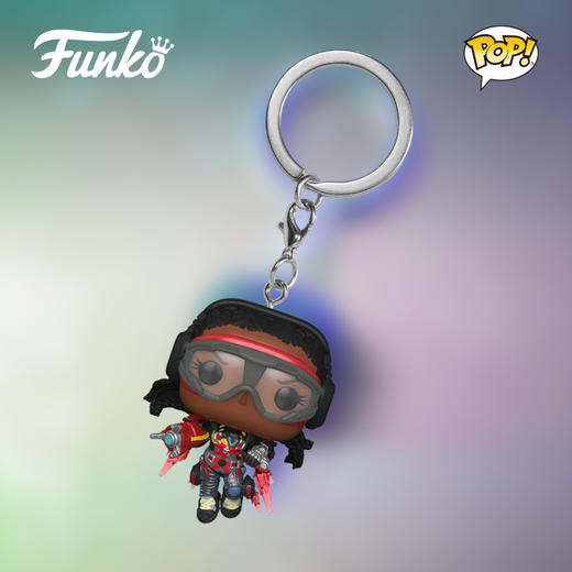 Funko POP POP Keychain Black Panther Wakanda Forever Ironheart MK1美漫 黑豹瓦坎达万岁POP公仔钥匙扣钢铁之心 63935 商品图1
