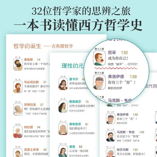哲学来了 像哲学家一样思考 歪歪兔童书馆 著 科普 商品图1