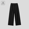 Marc O'Polo/MOP秋季新款纯棉弹力阔腿针织休闲裤女 商品缩略图0