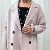 奢姿2024年冬装新款大码女装双排扣气质翻驳领外套胖妹妹时尚外套6534123002-1 商品缩略图2