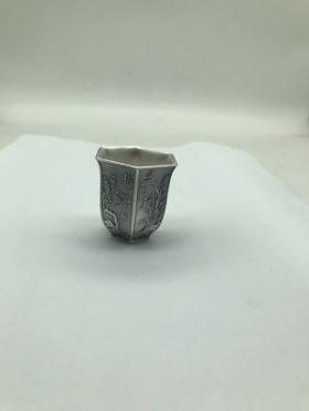 S999银梅兰竹菊酒杯摆件BXYL00302152311