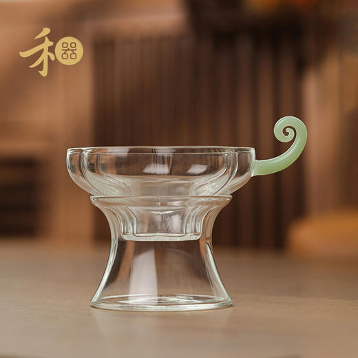 禾器晶彩·予乐滤网 高硼硅 玻璃一体过滤器 茶道 滤茶器过滤网 商品图7