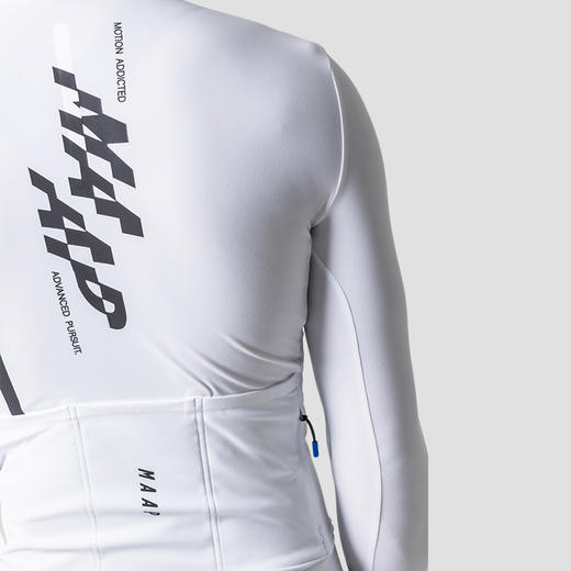 MAAP 男士 Fragment Thermal LS Jersey 2.0 White 秋冬长袖骑行服 商品图3