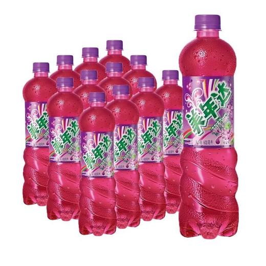 美年达葡萄味 500ml*24瓶 商品图0