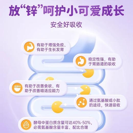 倍顿进口锌无刺激安全易吸收 商品图4