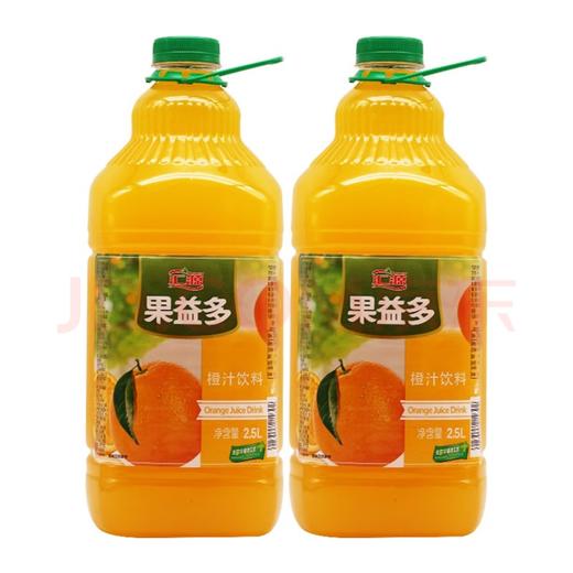 汇源果肉多橙味 2.5L*6桶（后返0.5） 商品图1