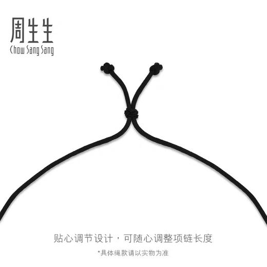 【欣欣向龙】2楼周生生东方古祖古法黄金生肖龙项链黄金足金颈饰90500 商品图2