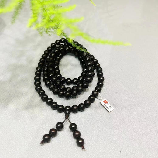s手串°小叶紫檀0.8*108粒 商品图1