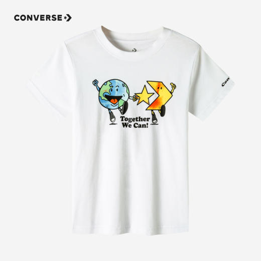 CONVERSE 秋 大童小童 儿童童装T恤 CNVB-TE-C162 商品图0