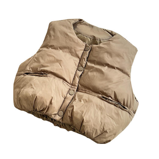 秋冬新款韩版儿童棉马甲外套 商品图5