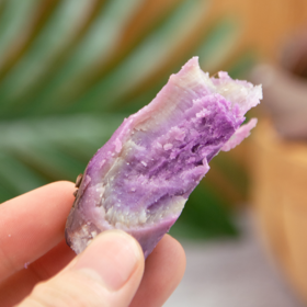 连州高山番薯冰淇淋紫薯 一点红