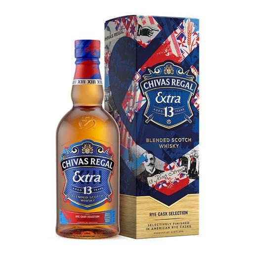 芝华士13年柔醇黑麦桶威士忌700ml 商品图0