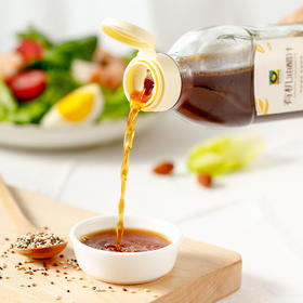 有机油醋汁 配料简单干净 轻食水煮蔬菜沙拉凉拌汁248mL瓶装