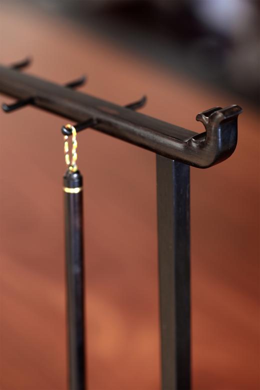 独占鳌头（鱼尾）紫光檀笔架 商品图2