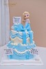 1027CAKE | 双层  爱莎主题 冰雪奇缘 公主 周岁 蝴蝶结 商品缩略图2