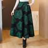 MZ 12436加厚半身裙气质大摆裙高腰显瘦a字伞裙 商品缩略图2