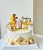 长辈喜庆寿桃祝寿蛋糕（摆件可备注换男士 商品缩略图0