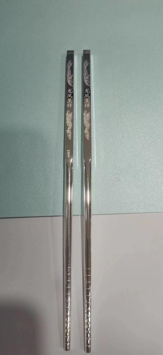 S999银龙凤呈祥筷子摆件YJKZ0062311 商品图0