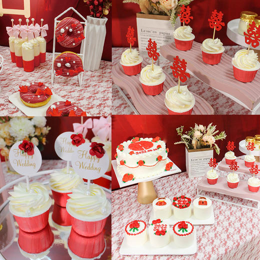 婚庆浪漫甜品台 商品图4