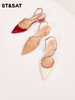 星期六气质铆钉时尚尖头凉鞋SS33114391 商品缩略图1