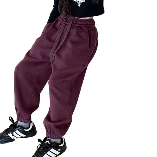 儿童加绒裤子2024秋中大童韩版一体绒加厚休闲裤宝宝网红百搭长裤 商品图4