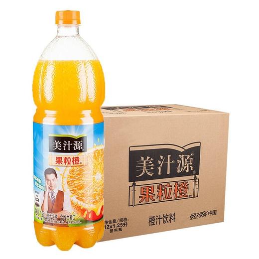 美汁源果粒橙 1.25L*12瓶 商品图0