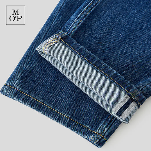 Marc O'Polo/MOP【商场同款】秋季新款四面弹修身水洗牛仔长裤男 商品图3
