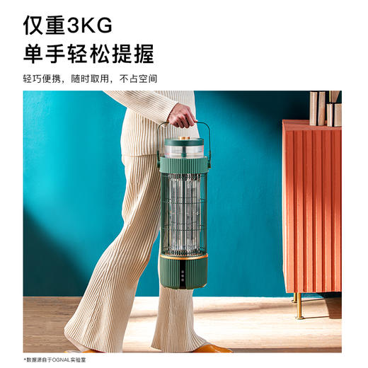 OGNAL奥戈那 远红外鸟笼取暖器+加湿器+暖手宝[福利品] 商品图4