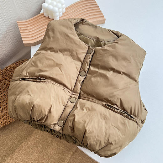 秋冬新款韩版儿童棉马甲外套 商品图7