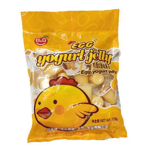 738g优之良品鸡蛋优酪味果冻 商品图0