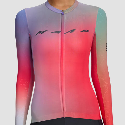 MAAP 女士 Blurred Out Pro Hex LS Jersey 长袖骑行服 商品图4