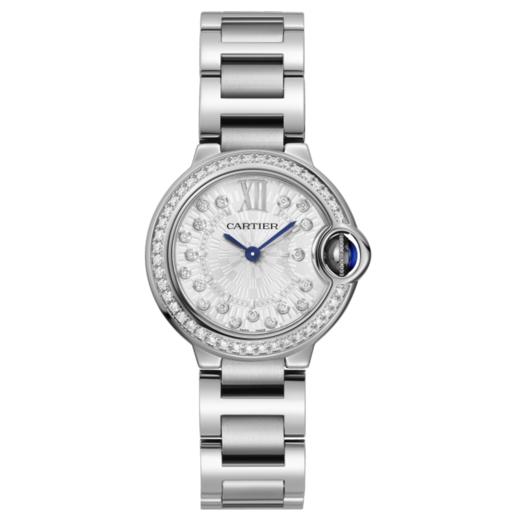 卡地亚 Cartier 蓝气球腕表 28毫米 精钢 石英 W4BB0034 商品图0