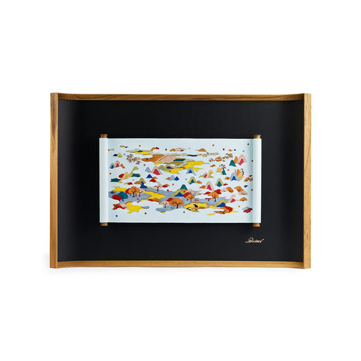 “桃花源”主题镶嵌画 商品图1