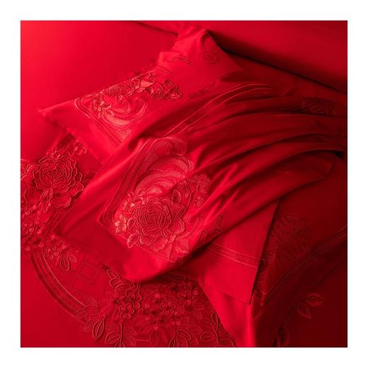 多喜爱-婚庆六件套《似锦繁花（红）》 商品图6